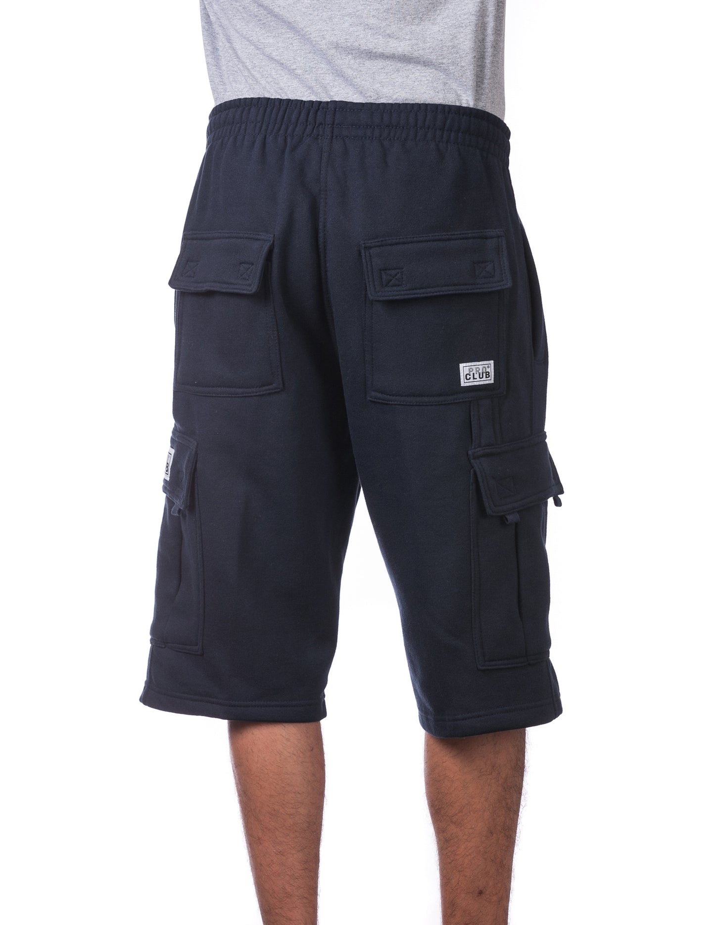 Pro Club Fleece Cargo Shorts NAVY