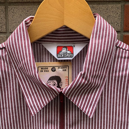 Half Zip Shirt Ben Davis - Striped