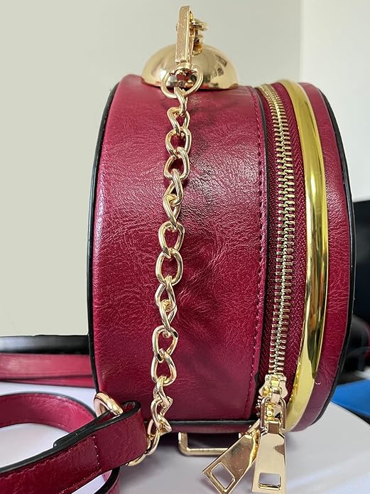 Retro Clock Crossbody Purse