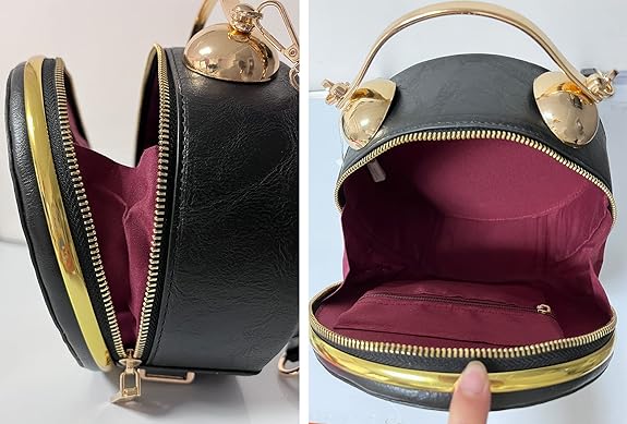 Retro Clock Crossbody Purse