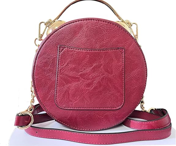 Retro Clock Crossbody Purse