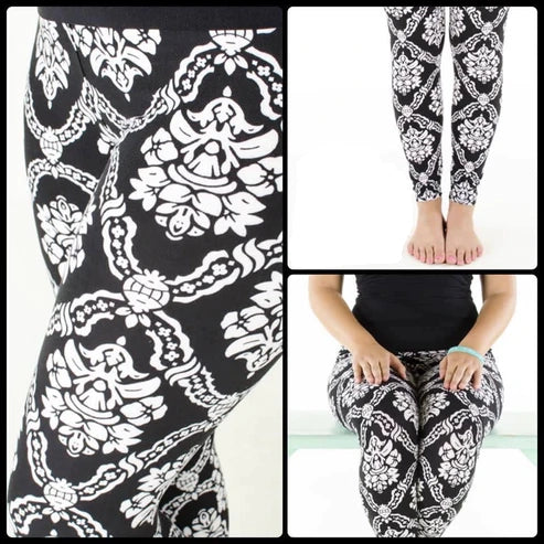 Damask Pint Legging
