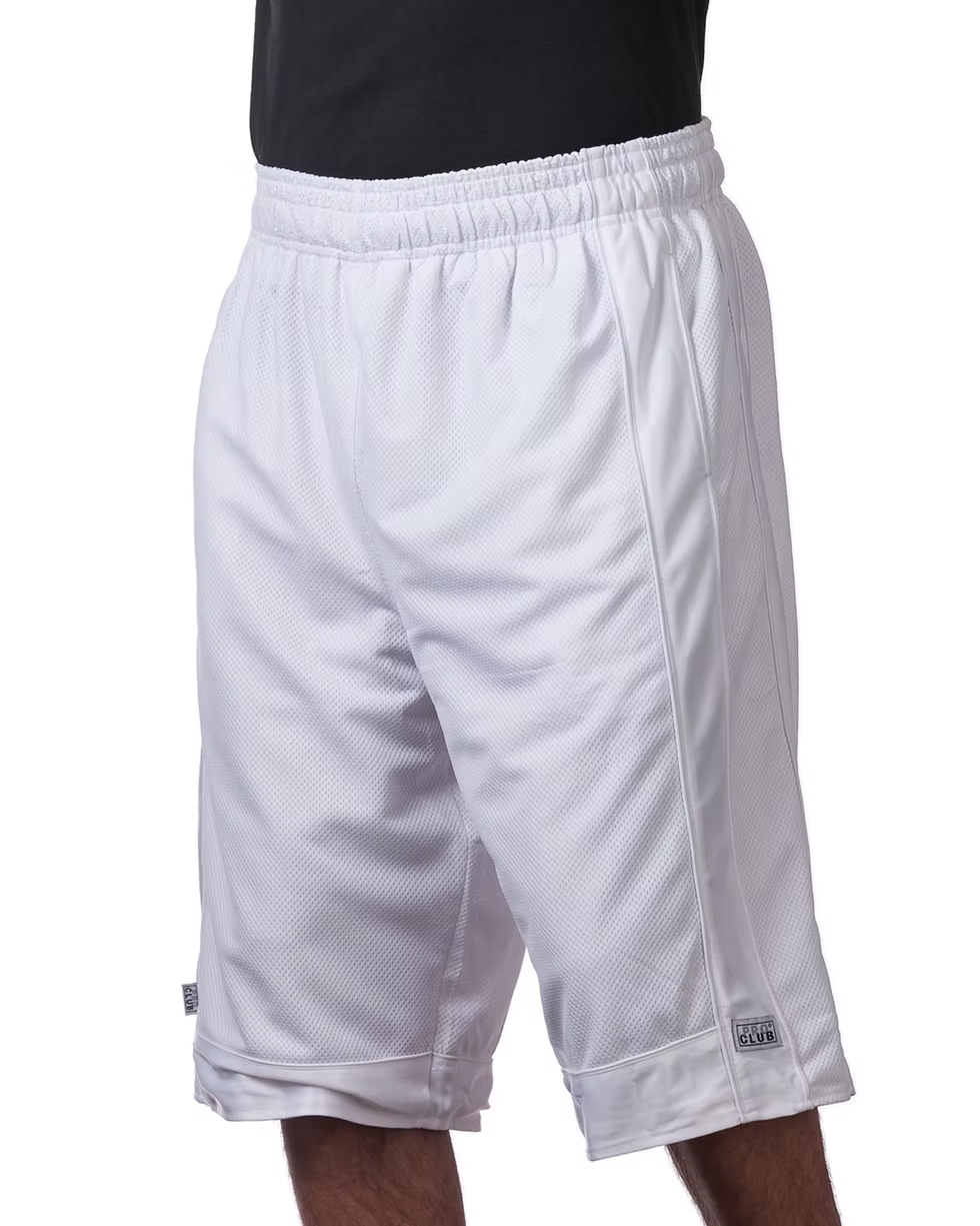 White Basketball Shorts