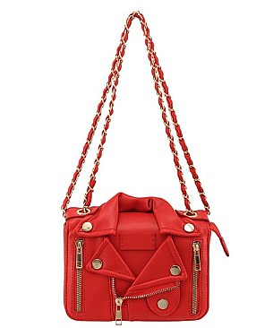 Red Jacket Design Shoulder Bag