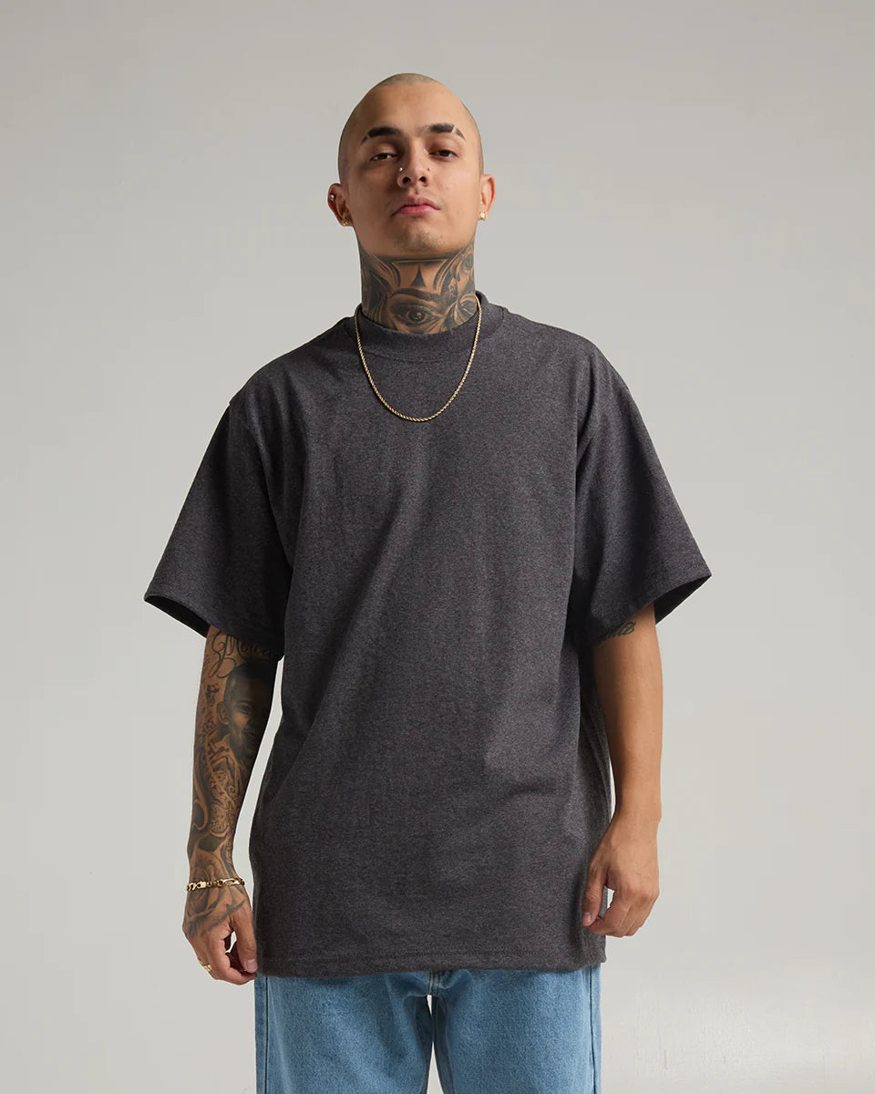 Shaka Wear Charcoal Grey Heavyweight T-Shirt