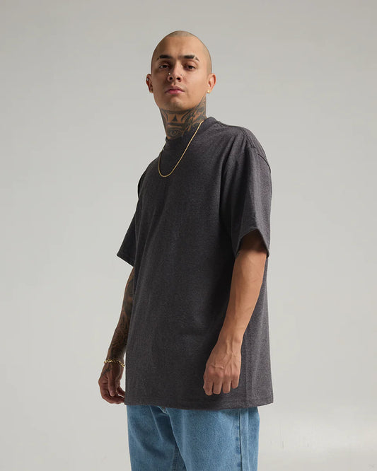 Shaka Wear Charcoal Grey Heavyweight T-Shirt