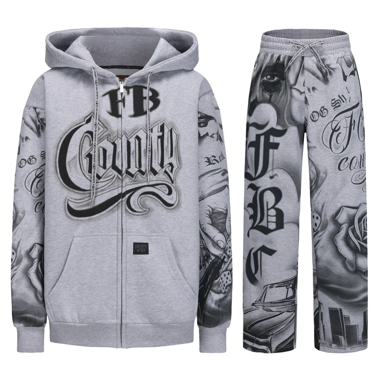 Tatted Up Sweatsuit - FB County