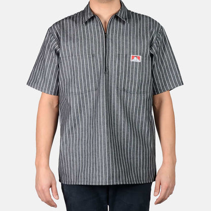 Half Zip Shirt Ben Davis -  Striped