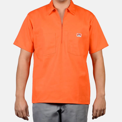 Half Zip Shirt Ben Davis - Solid Colors