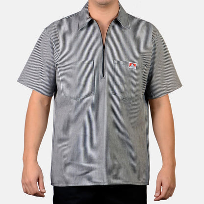 Half Zip Shirt Ben Davis -  Striped