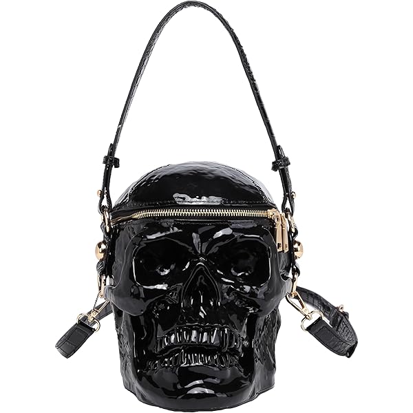 Skull Head Cross Body Bag