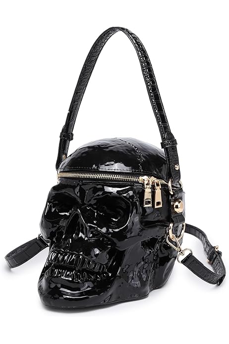 Skull Head Cross Body Bag