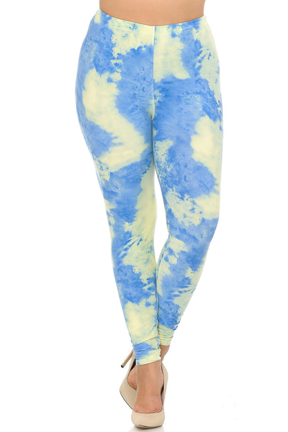 Pastel Tie Dye Legging