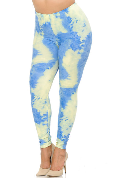 Pastel Tie Dye Legging
