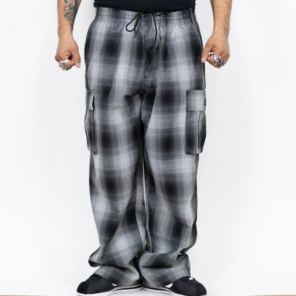Black/Grey Plaid Pants (FB County)