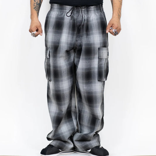 Black/Grey Plaid Pants (FB County)
