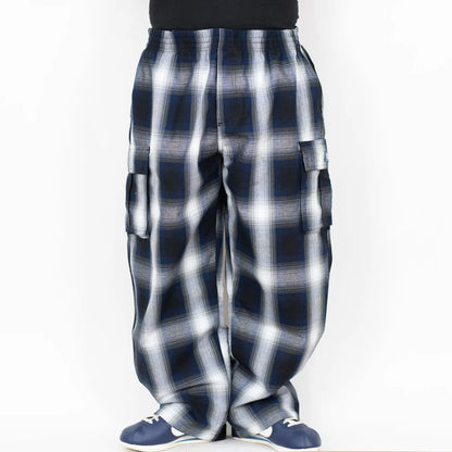 Blue/Grey Plaid Pants (FB County)