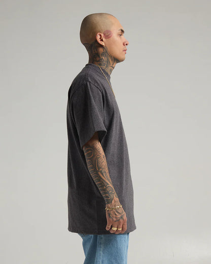 Shaka Wear Charcoal Grey Heavyweight T-Shirt